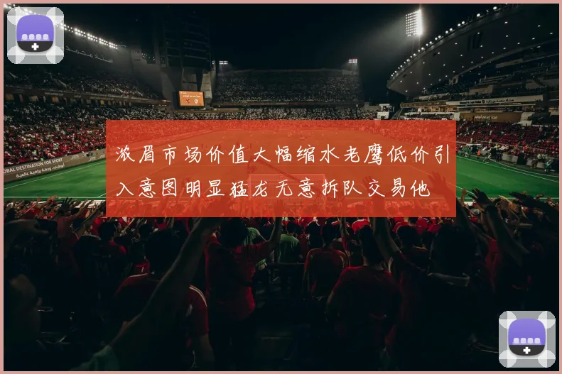 浓眉市场价值大幅缩水老鹰低价引入意图明显猛龙无意拆队交易他